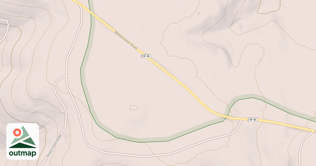 Map of USFS National Forest System Roads {071D59A3-F7D2-48EE-B44B-45FF14ED7A41}