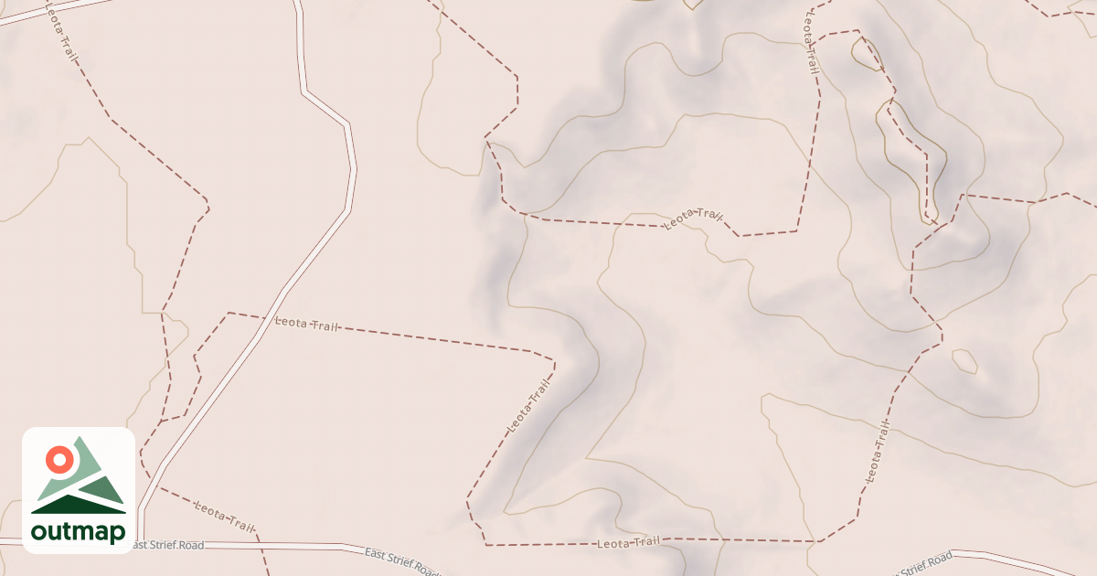 Map of Leota Trail