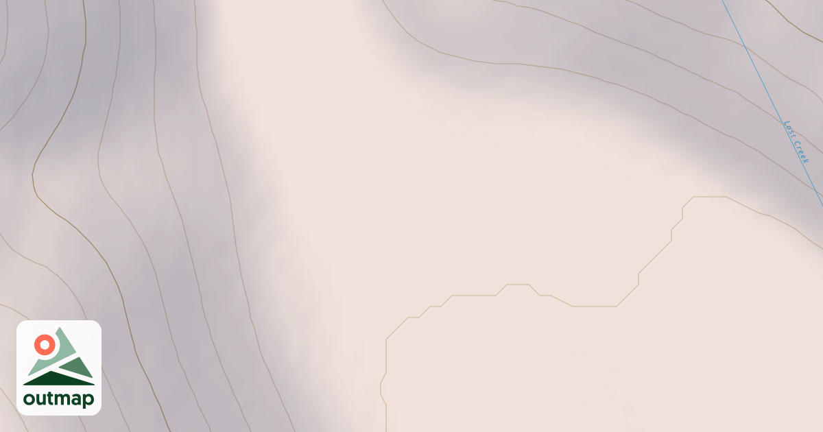 Map of Lost Creek Trail