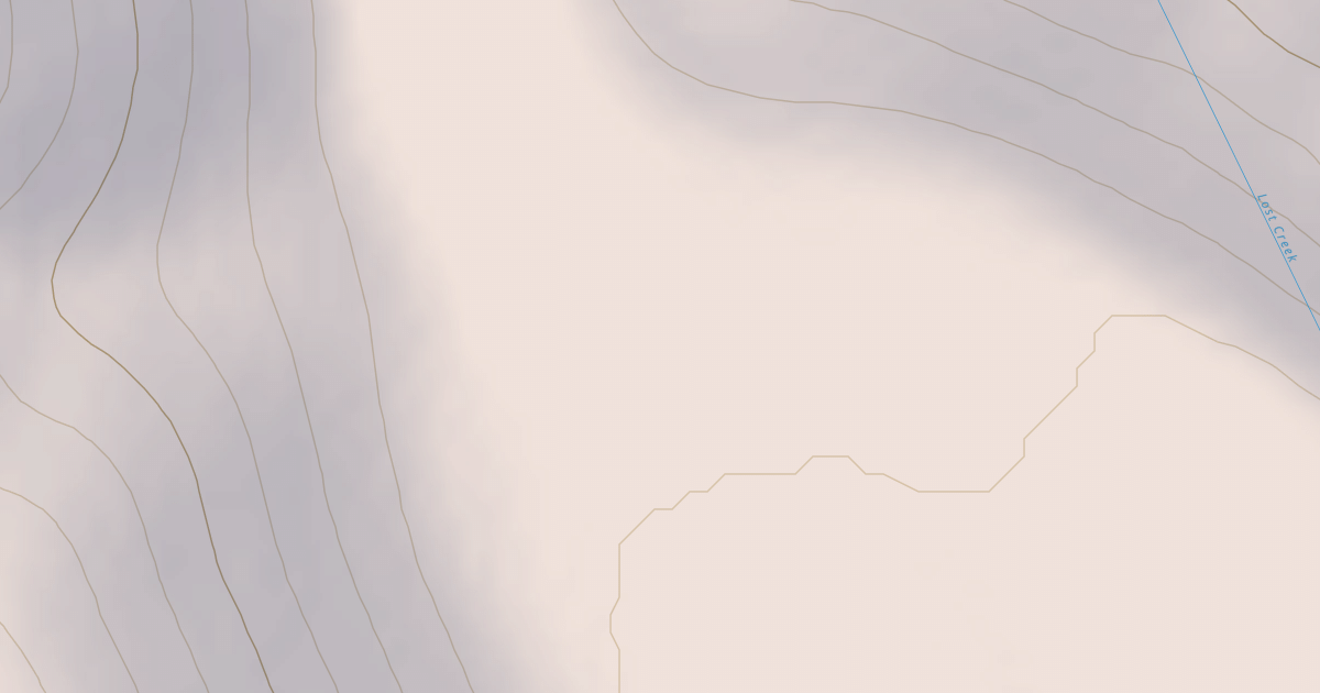 Map preview of Lost Creek Trail