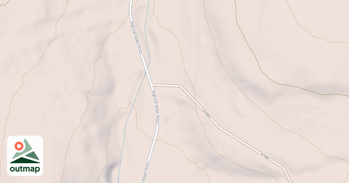 Map of SPRING CREEK