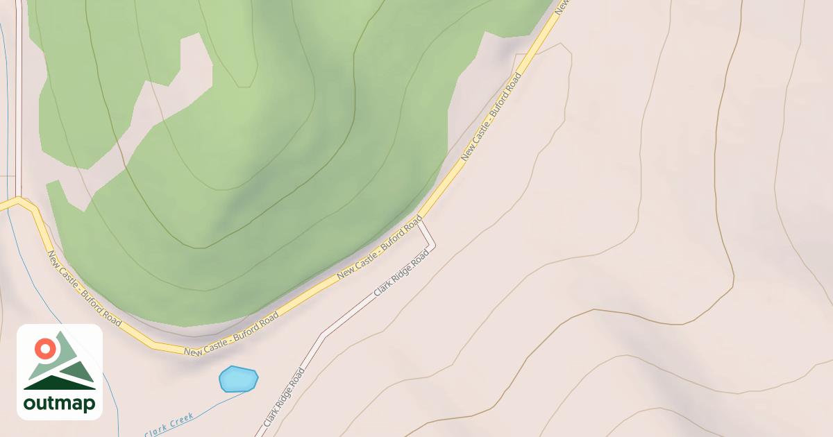 Map of CLARK RIDGE