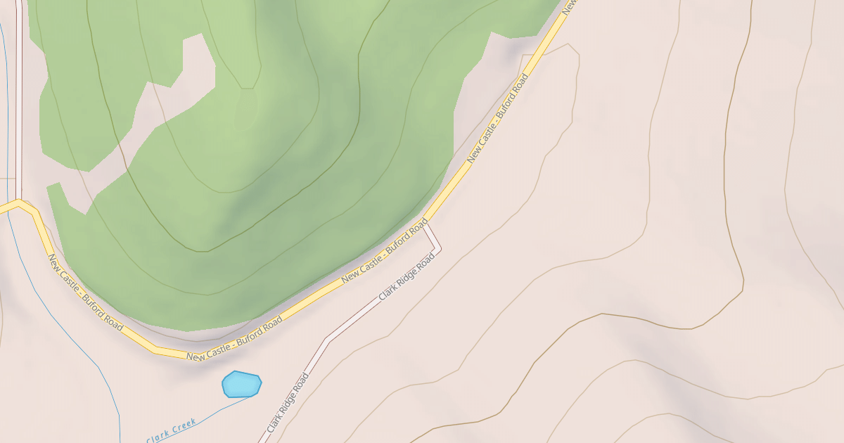 Map preview of CLARK RIDGE