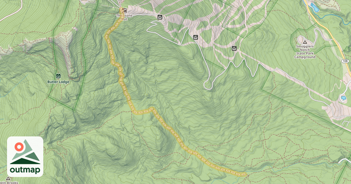 Map of The Bruce Trail
