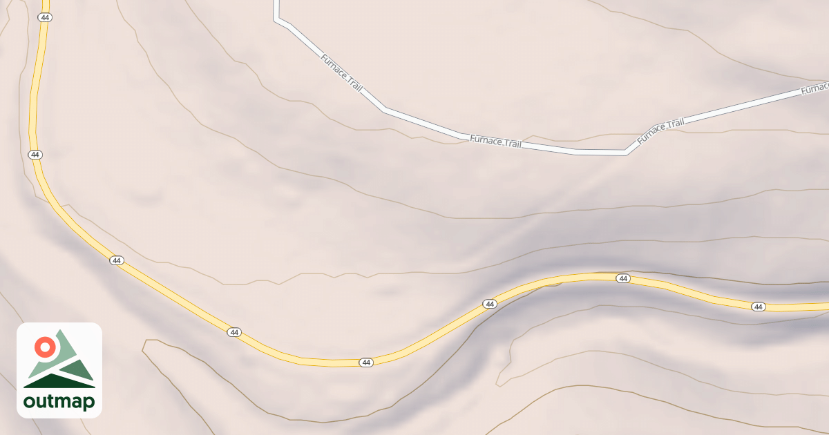 Map of Haneyville ATV Trail