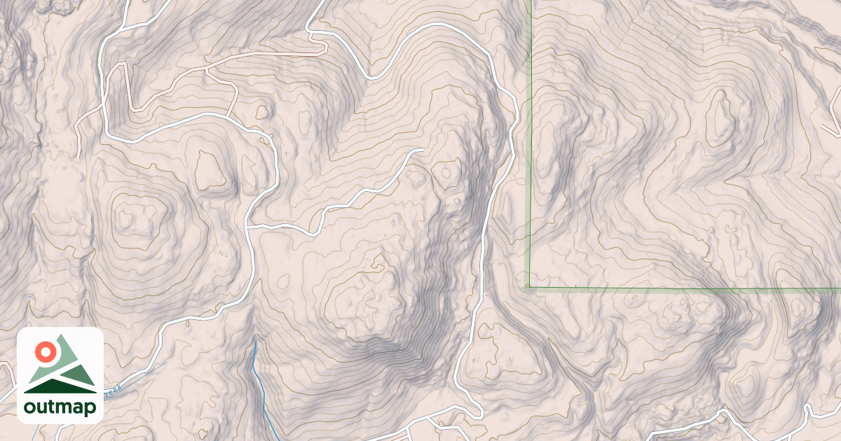 Map of AMERICAN FORK CREEK