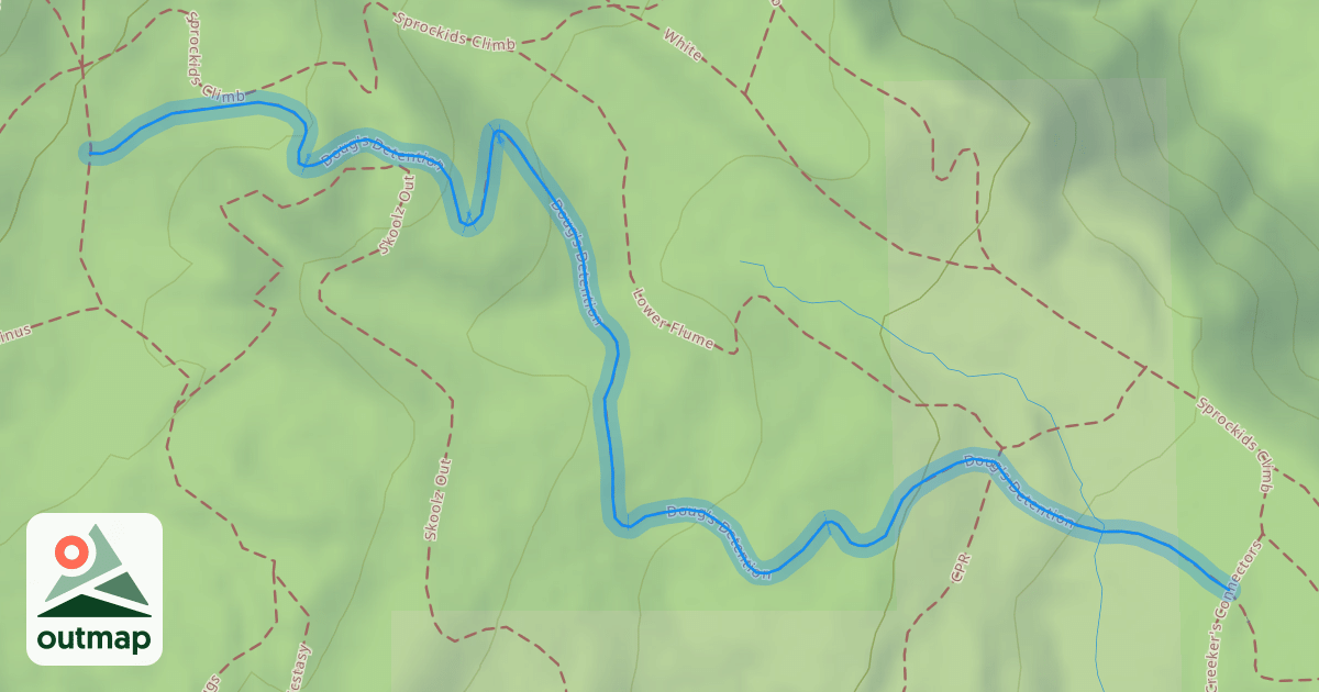 Map of Doug's Detention