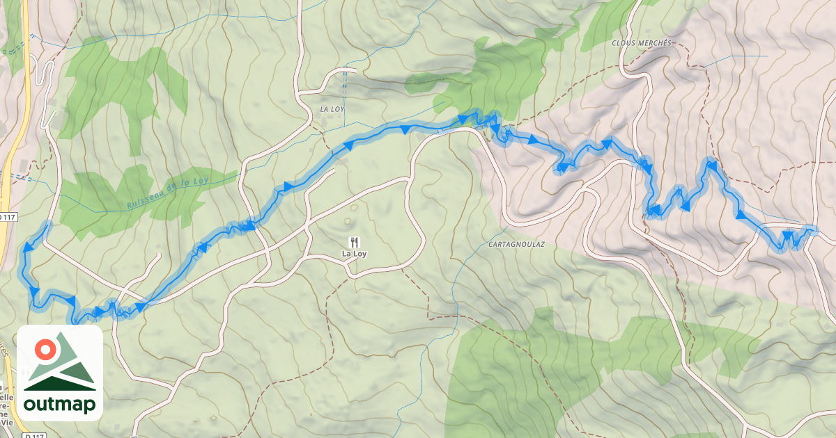 Map of DH3 La Bombée