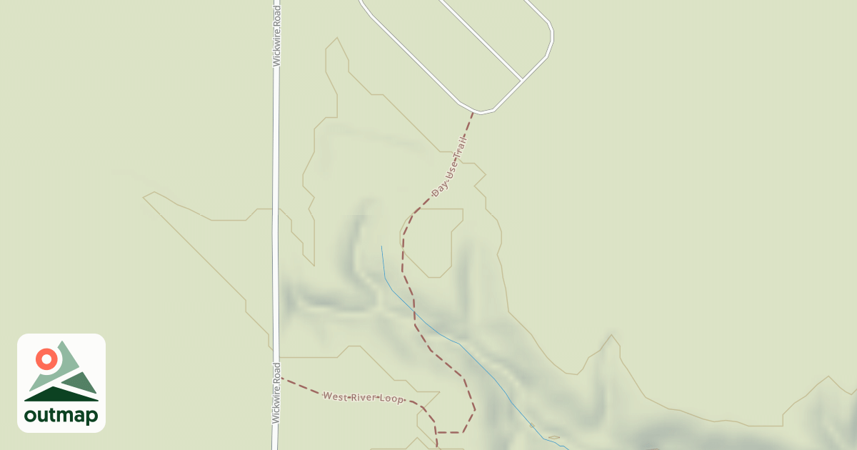 Map of Day Use Trail