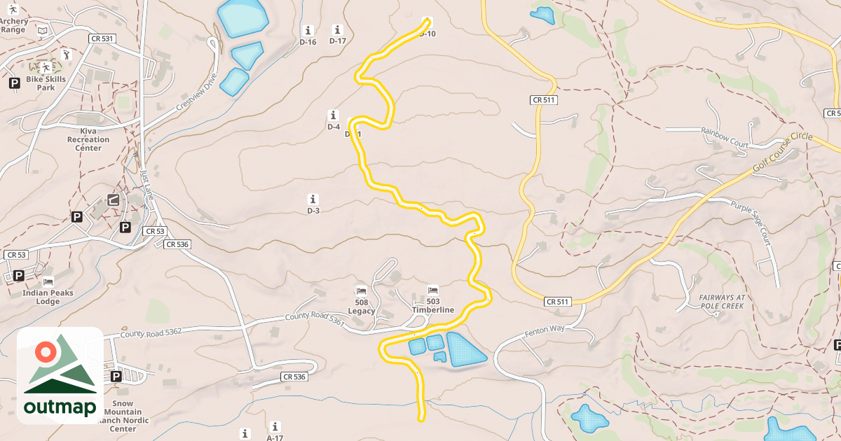 Map of Upper Just