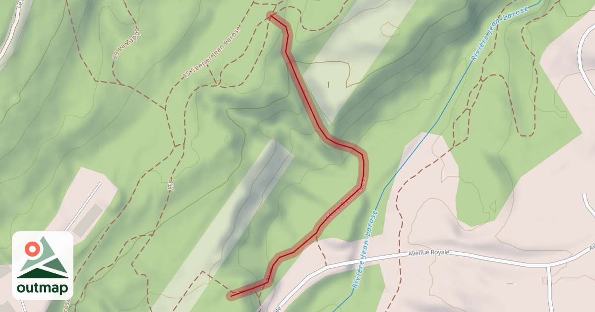 Map of 61 La Demi-Lune