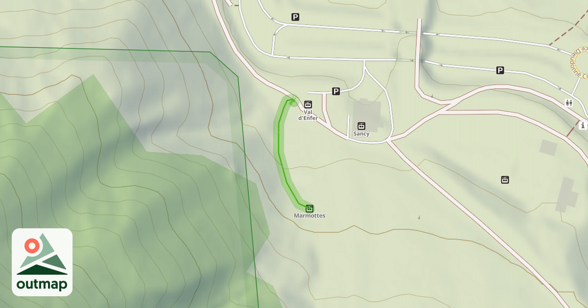 Map of Myrtilles