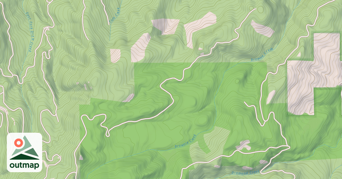 Map of BROWNIE - BUZZ O'STORY TS'S