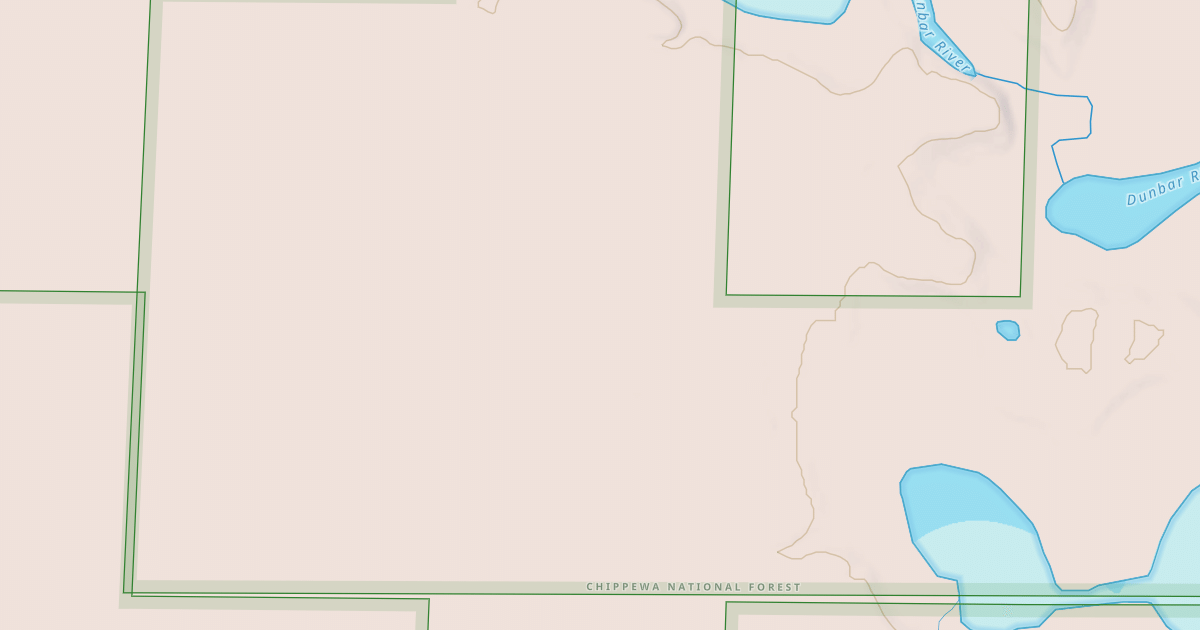 Map preview of DUNBAR LAKE SPUR C