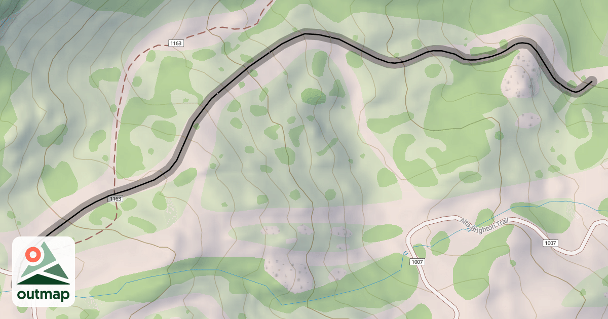 Map of Evergreen