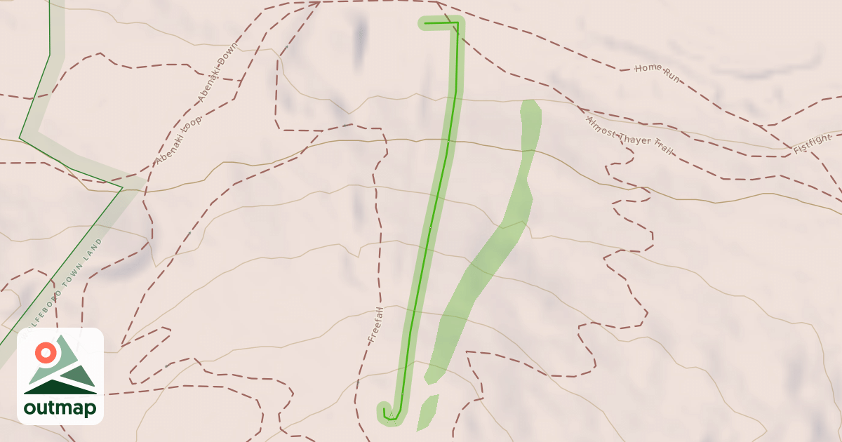 Map of Main Hill