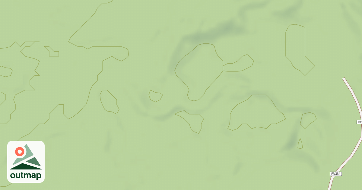 Map of FR 334AA