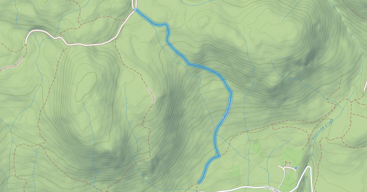 Map preview of Old Lick Finish