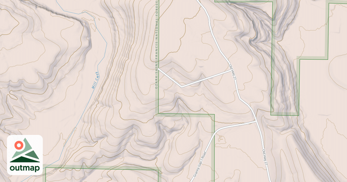 Map of USFS National Forest System Roads {0DD66441-8E00-4B67-9D88-5876F99AE45A}