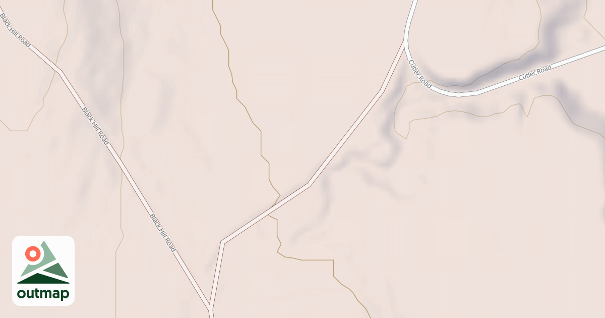 Map of Cutler Rd