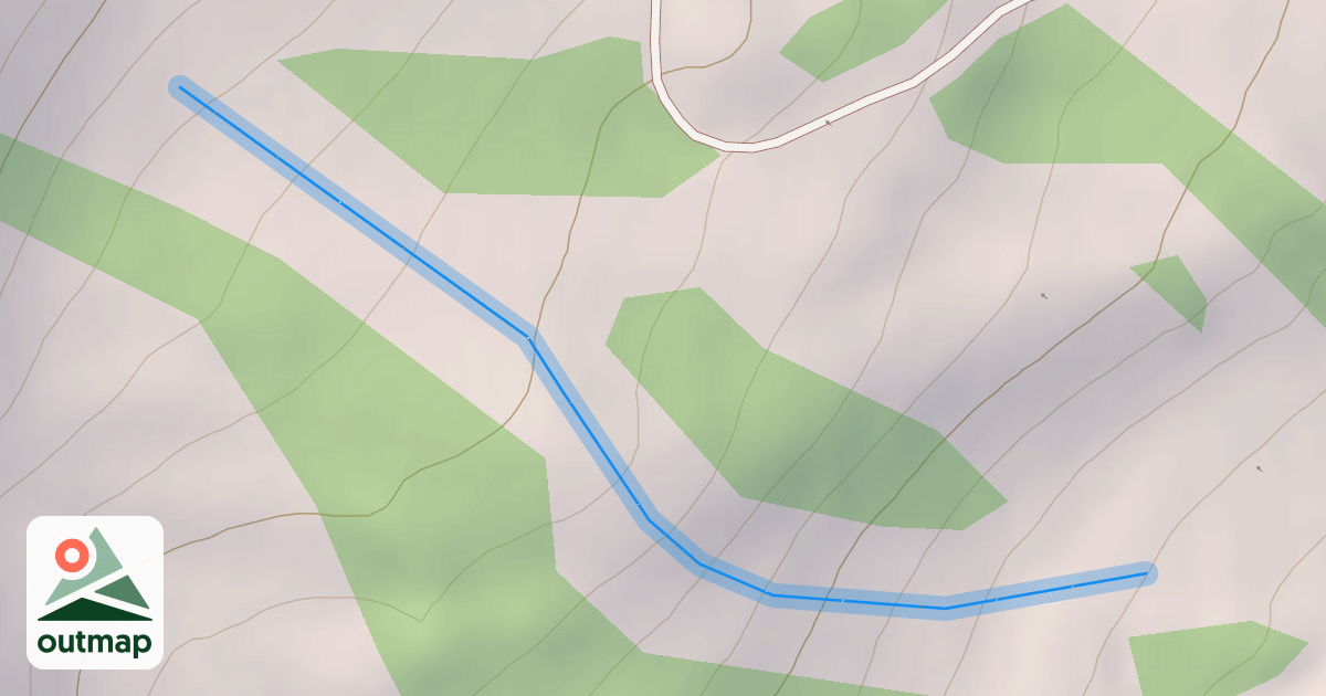 Map of Gandy's Run