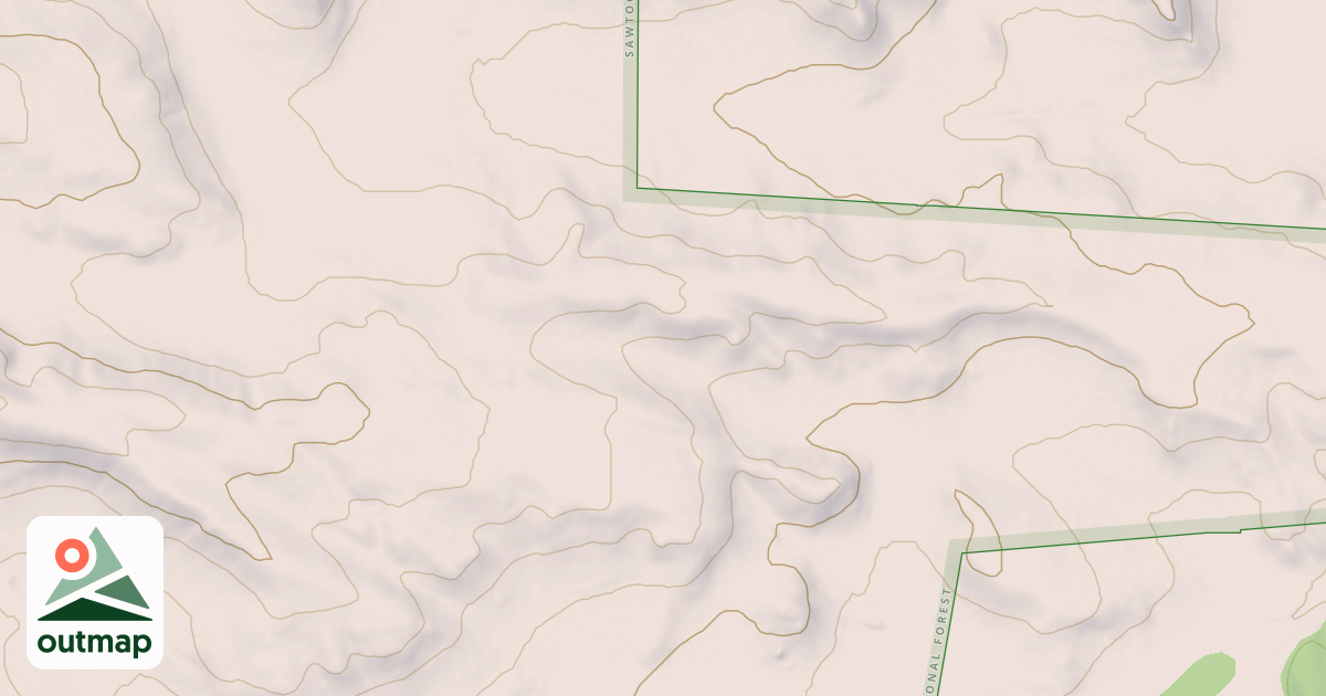 Map of BORDER ROAD