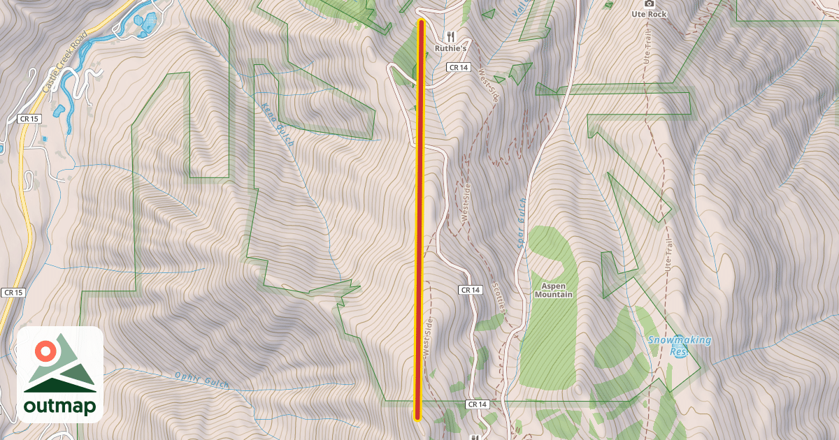 Map of Ruthie's