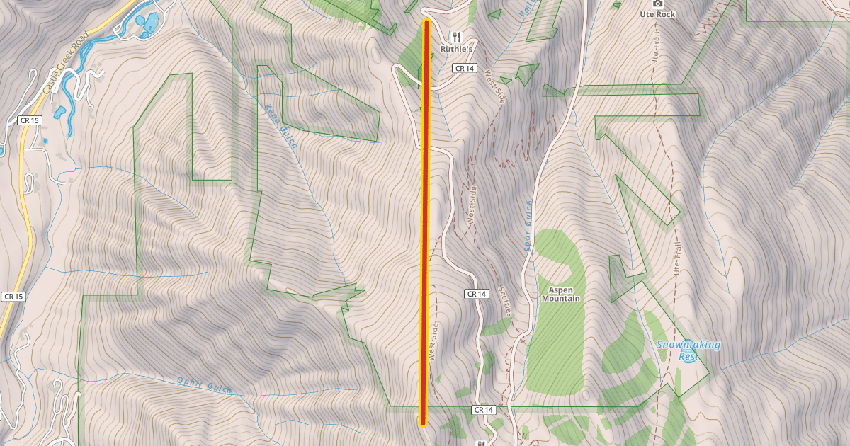 Map preview of Ruthie's