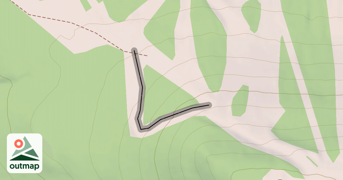 Map of Old Canaan Curve