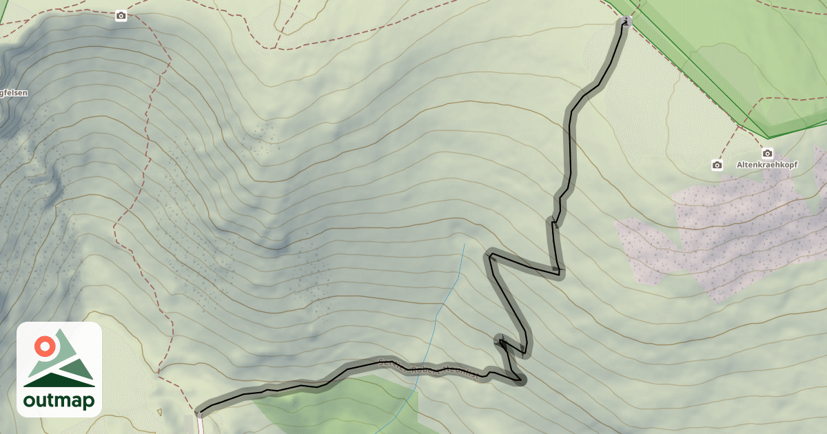 Map of Sentier Robert Neunlist