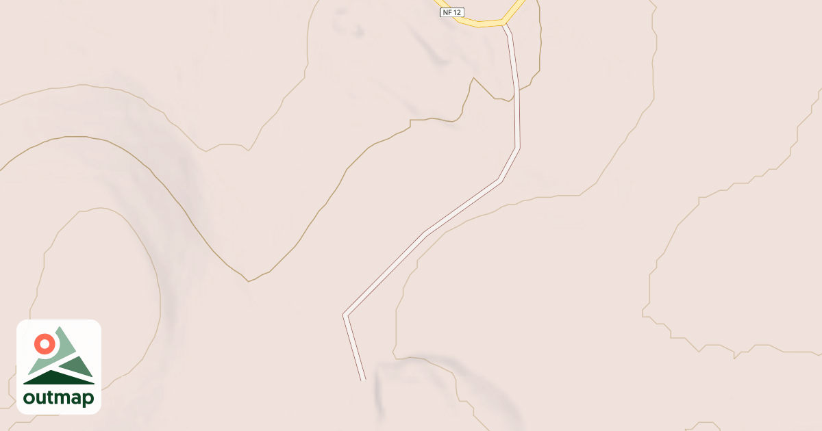 Map of USFS Motor Vehicle Use Map Roads {DD23D532-3896-4DEB-8C7F-7D540A6CED6C}