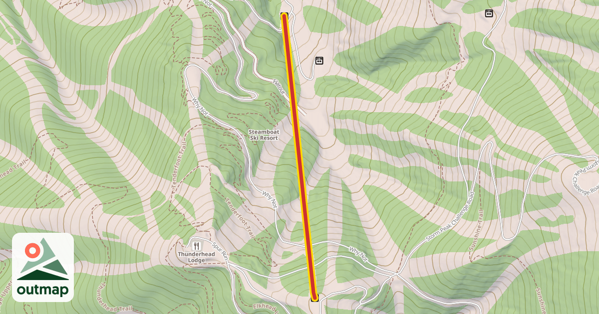 Map of Burgess Creek