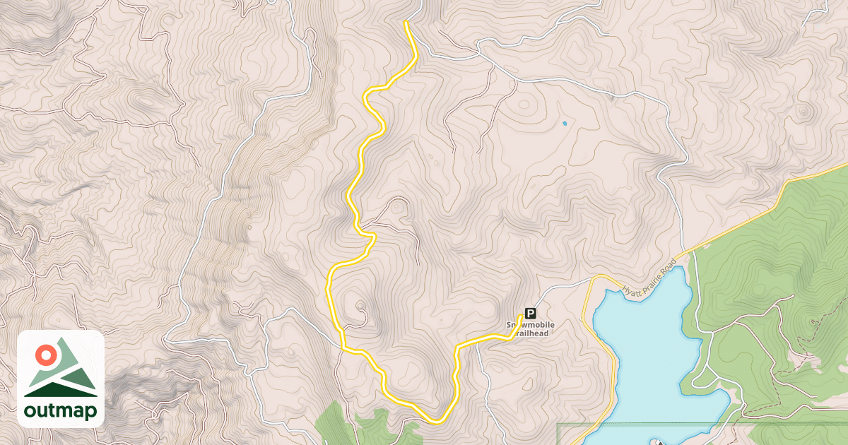 Map of Table Mountain Road