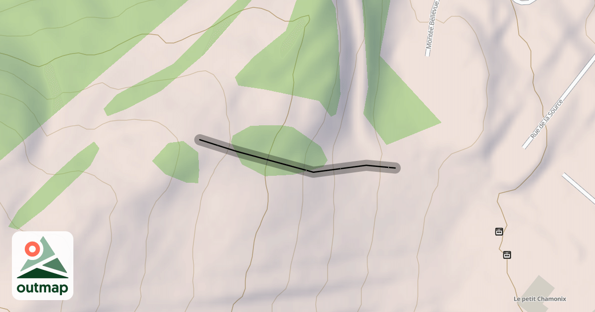 Map of Les Bosses