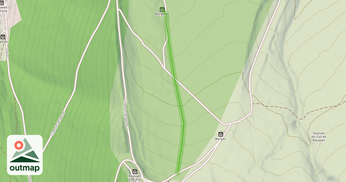 Map of Biche