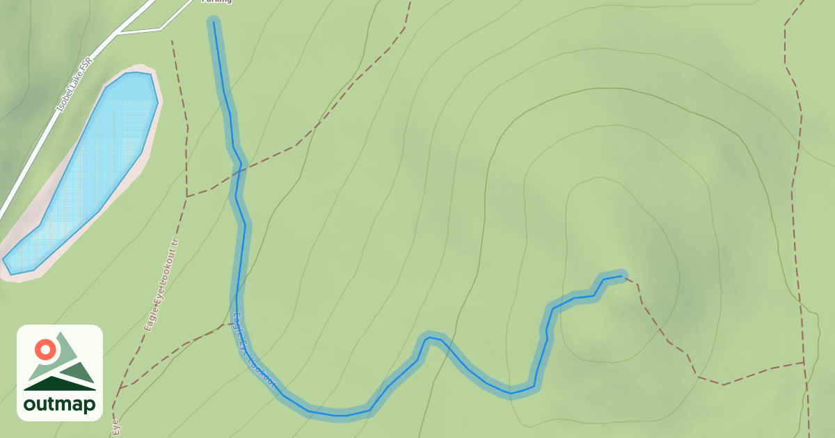 Map of Eagle Eye Lookout