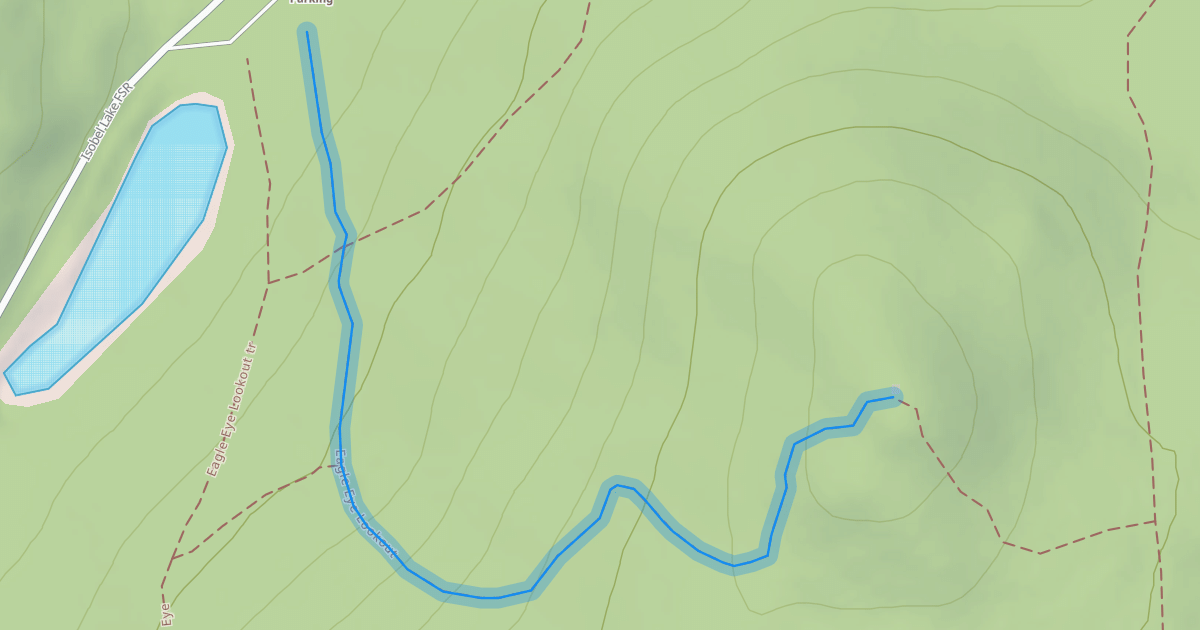 Map preview of Eagle Eye Lookout