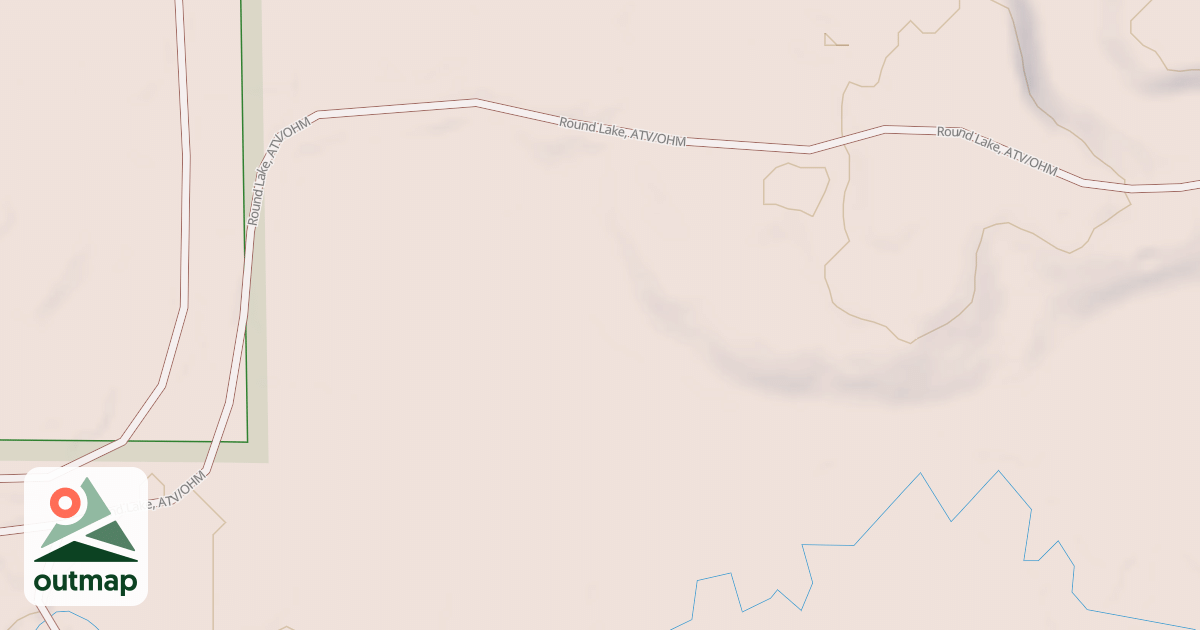 Map of Matthew Lourey State Trail