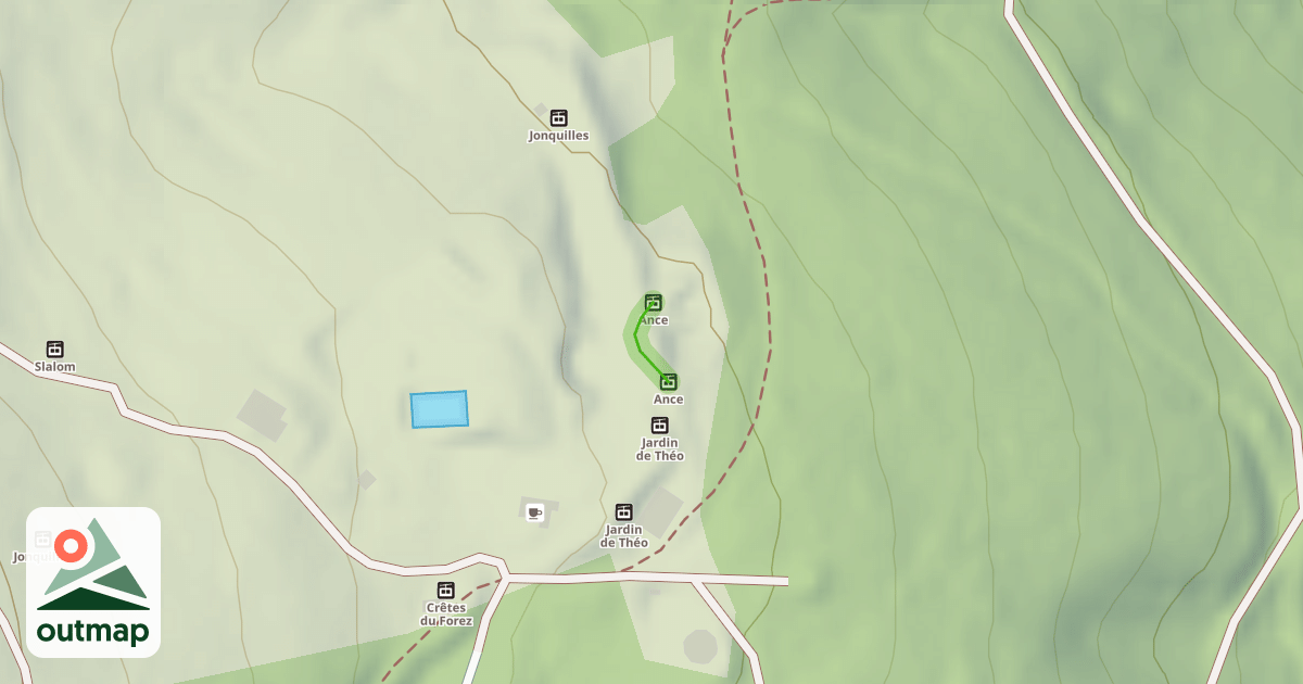 Map of l'ance