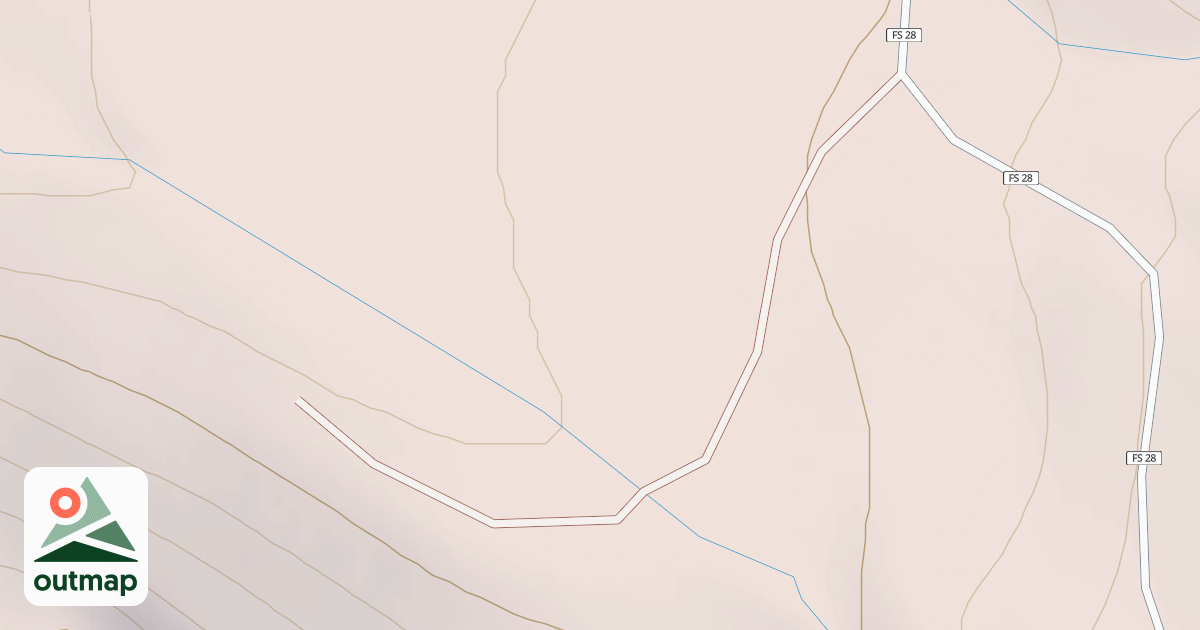 Map of USFS National Forest System Roads {E24A0129-B128-4044-AD64-15C611EEC34F}