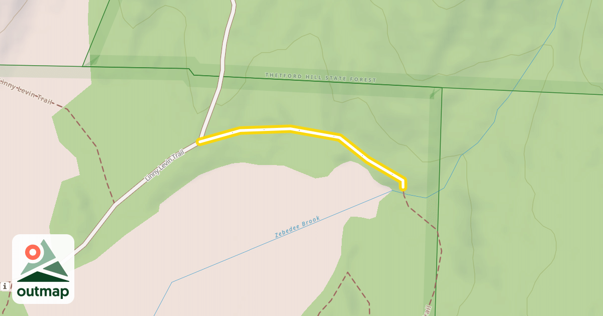 Map of Linny Levin Trail