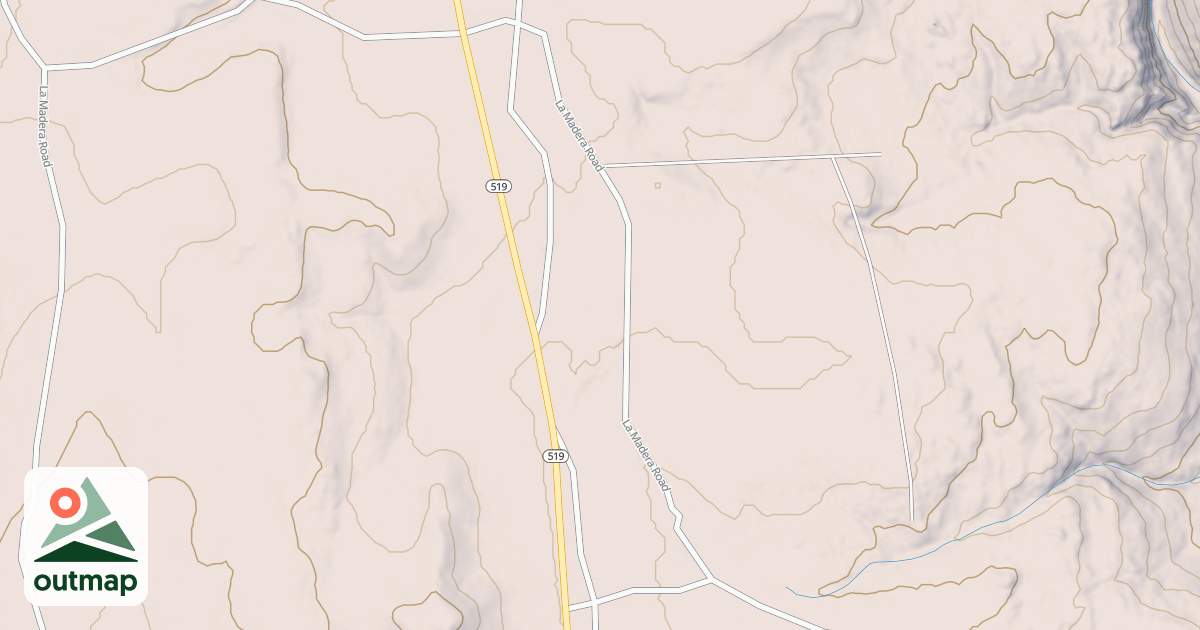 Map of LA MADERA