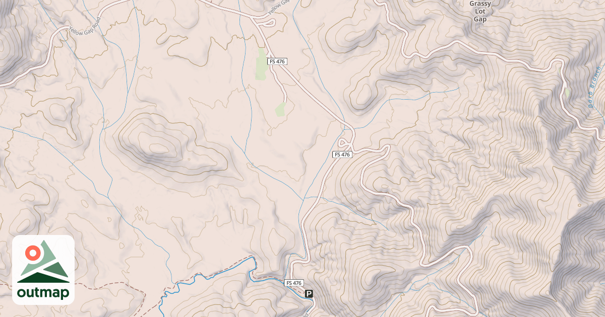 Map of WOLF FORD