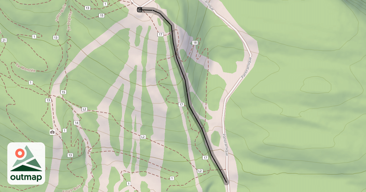 Map of Sournoise