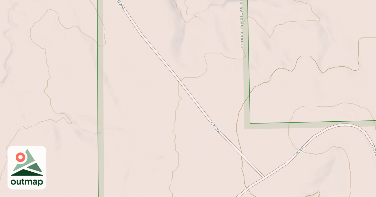 Map of USFS National Forest System Roads {0522B0FC-602E-4095-91AB-45337ACD56CD}