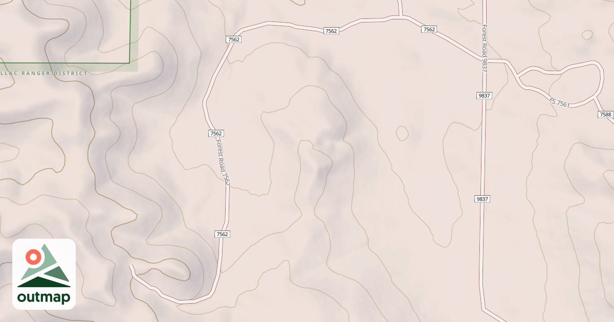 Map of 7562