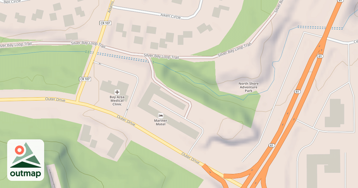 Map of Red Dot Trail
