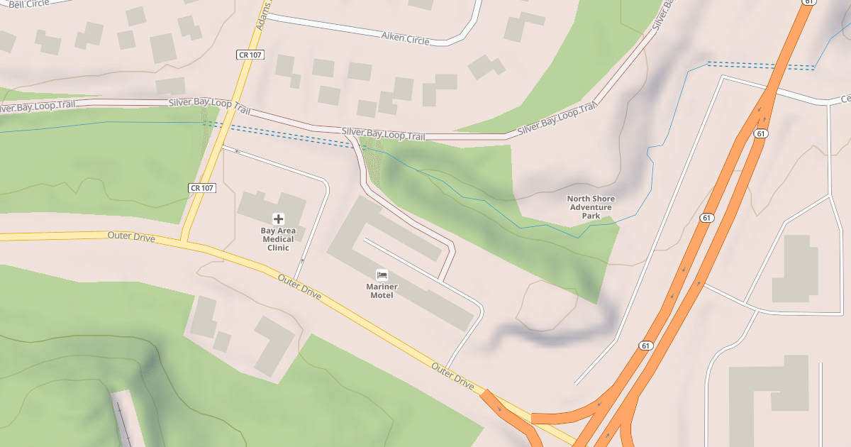 Map preview of Red Dot Trail