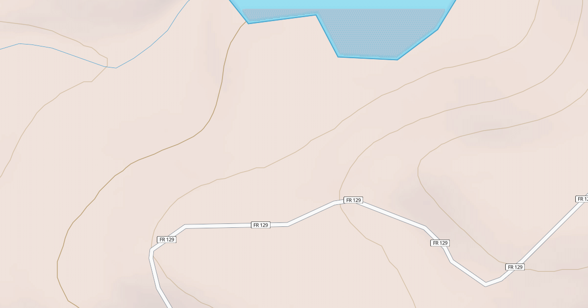 Map preview of YOUNGS CREEK RESERVOIR #1