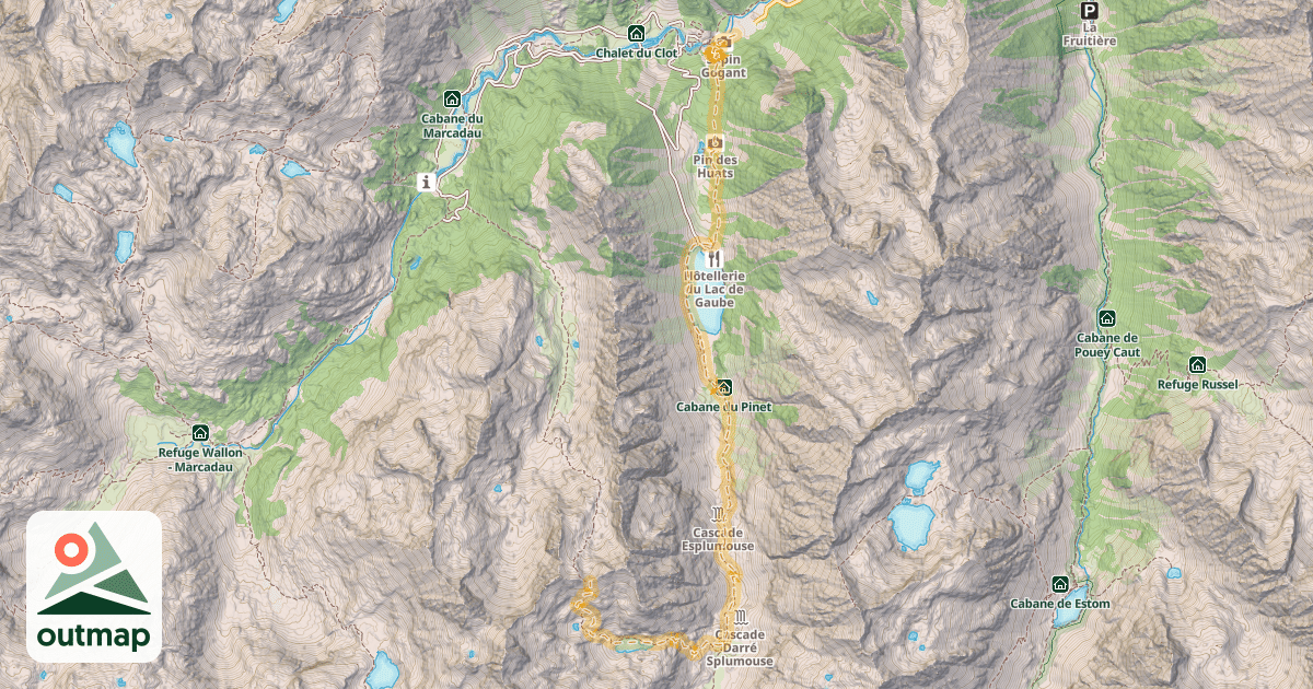 Map of Col Peyrot — Cambasque